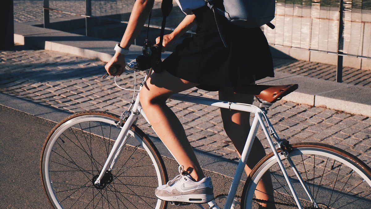 Radfahrer Detailbild