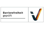 Geprüfte Barrierefreiheit, Logo "Reisen für alle",  Alexianer Hotel am Wasserturm in Münster